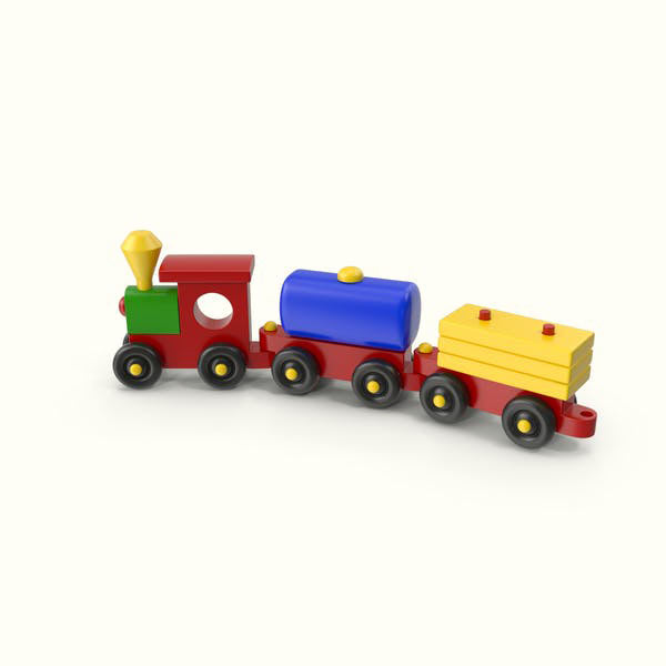 Wooden Toy Train