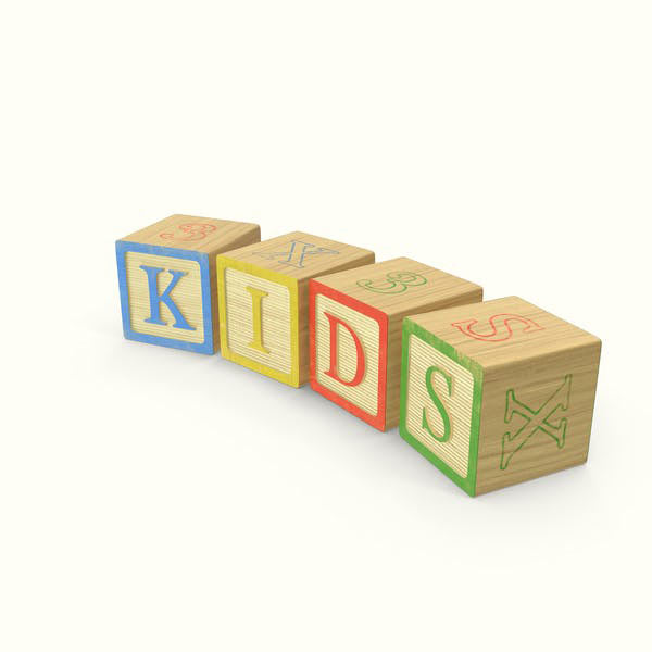 Kids Letter Blocks